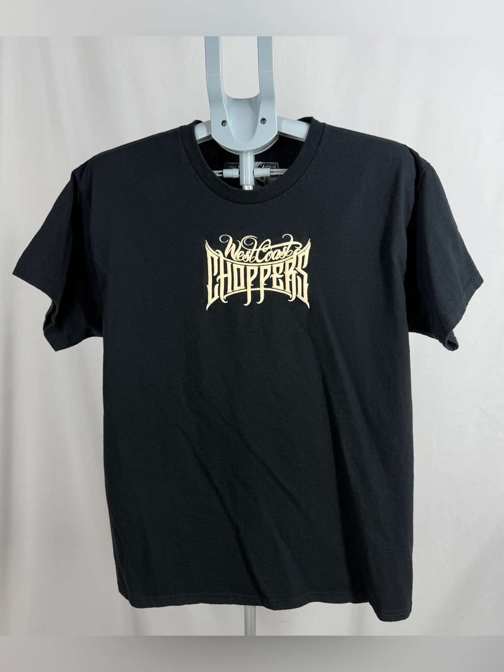 Vintage West Coast Choppers T Shirt Large Black Jesse James Biker Motorcycle